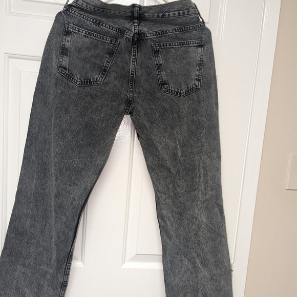 TRF STRAIGHT LEG STRETCH JEANS WITH A HIGH WAIST - Picture 3 of 5